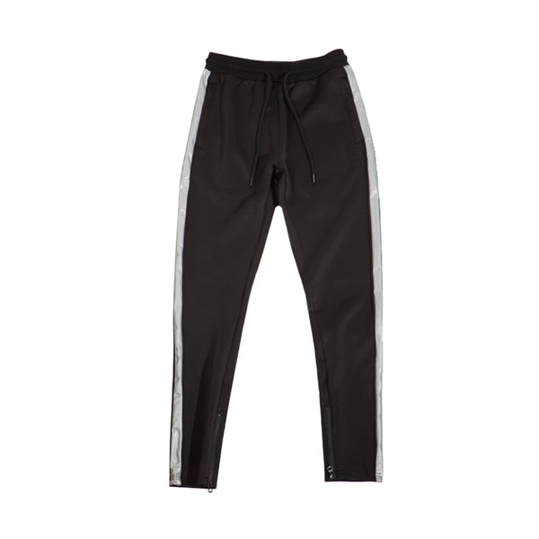 パンツ RONRON DOT LACE LINE SWEAT PANTS 5BJH416 DOT LACE LINE SWEAT PANTS BLACK - RONRON 론론